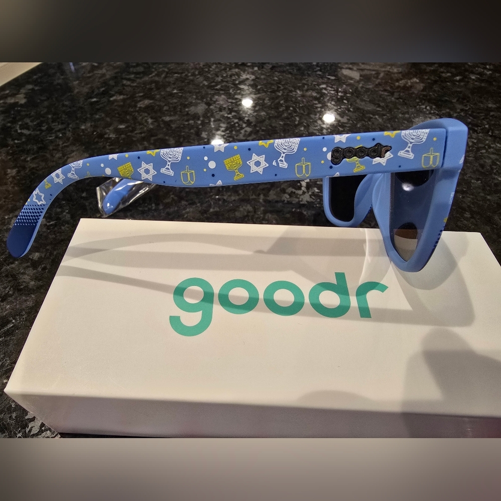Goodr Limited Edition sunglasses Hanukkah Matata: It Means All Kosher This item - Picture 8 of 13